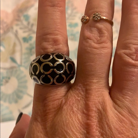 Coach two toned ring - Picture 2 of 2